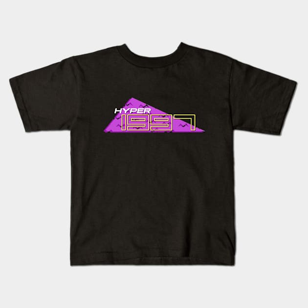 Hyper 1997 Kids T-Shirt by Midgetcorrupter